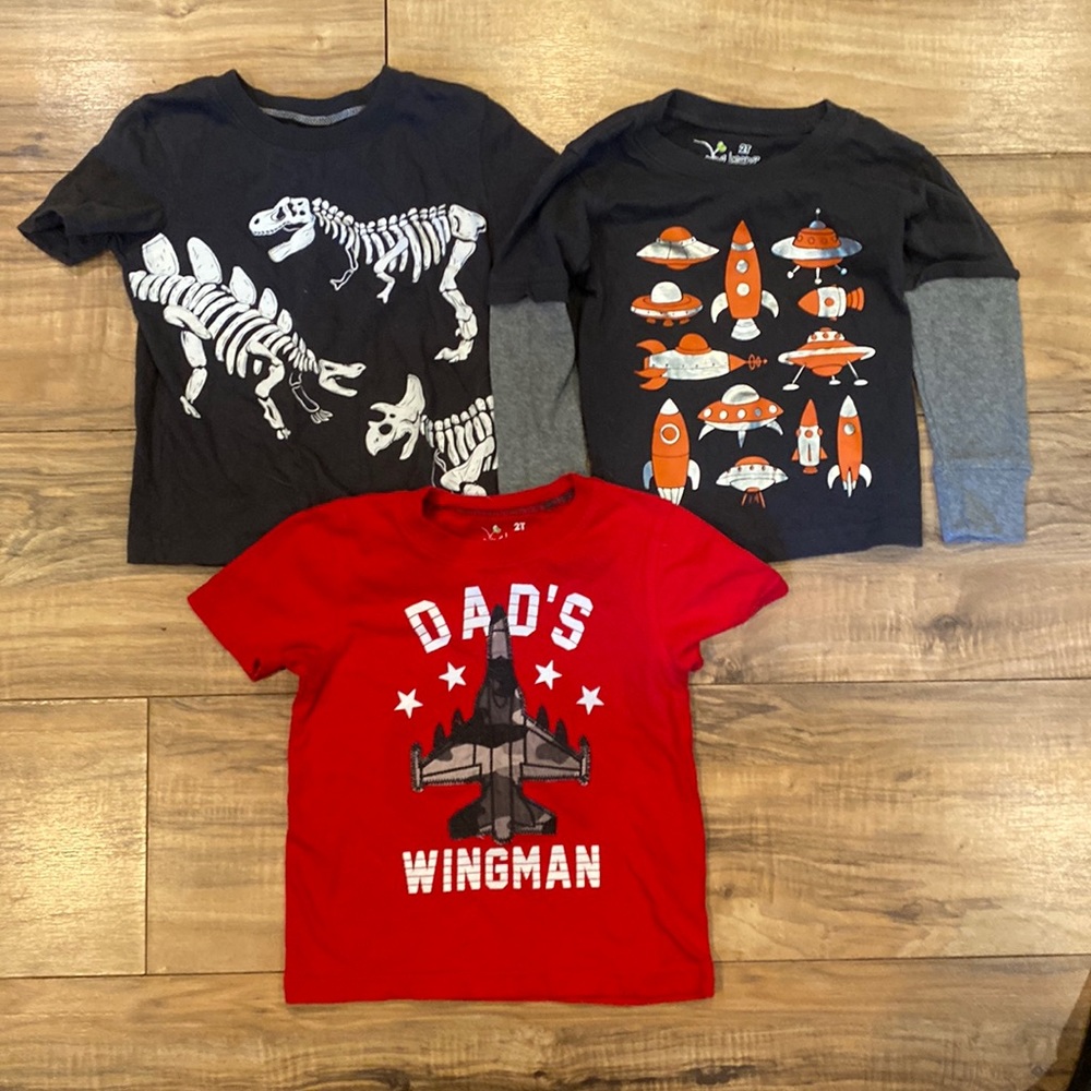 Jumping Beans Bundle Of Graphic Tees.